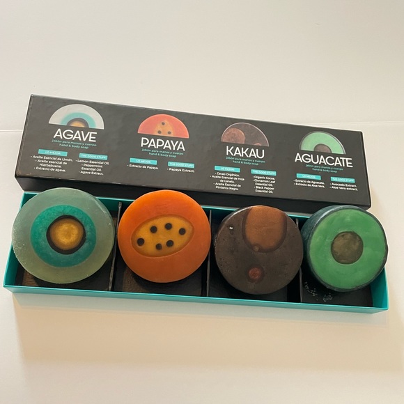 Hand & Body Soap Bar Set 100% Pure Natural Organic From Mexico Hand Made - Picture 1 of 10